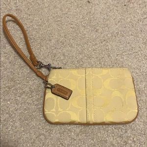 Coach wristlet!